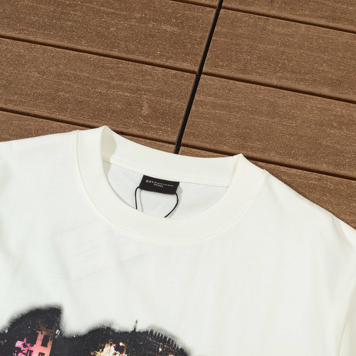 Pigelle Pink Lettering T-Shirt - Image 4