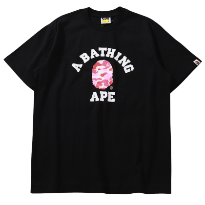 Pink Camo Ape T-Shirt