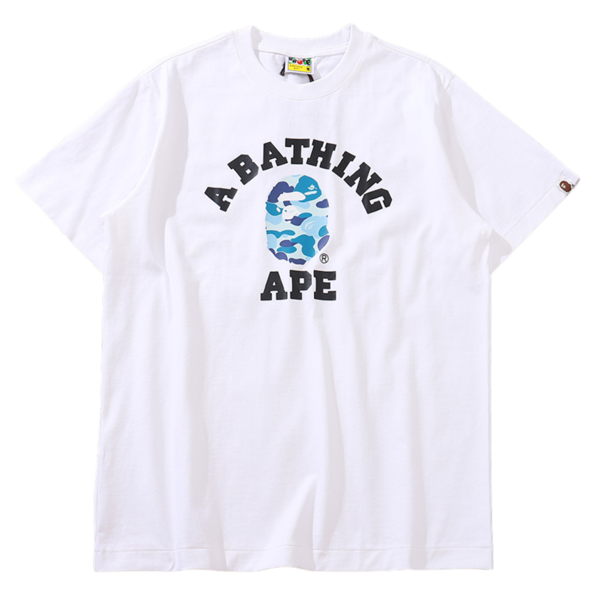 Blue Camo Ape T-Shirt - Image 4