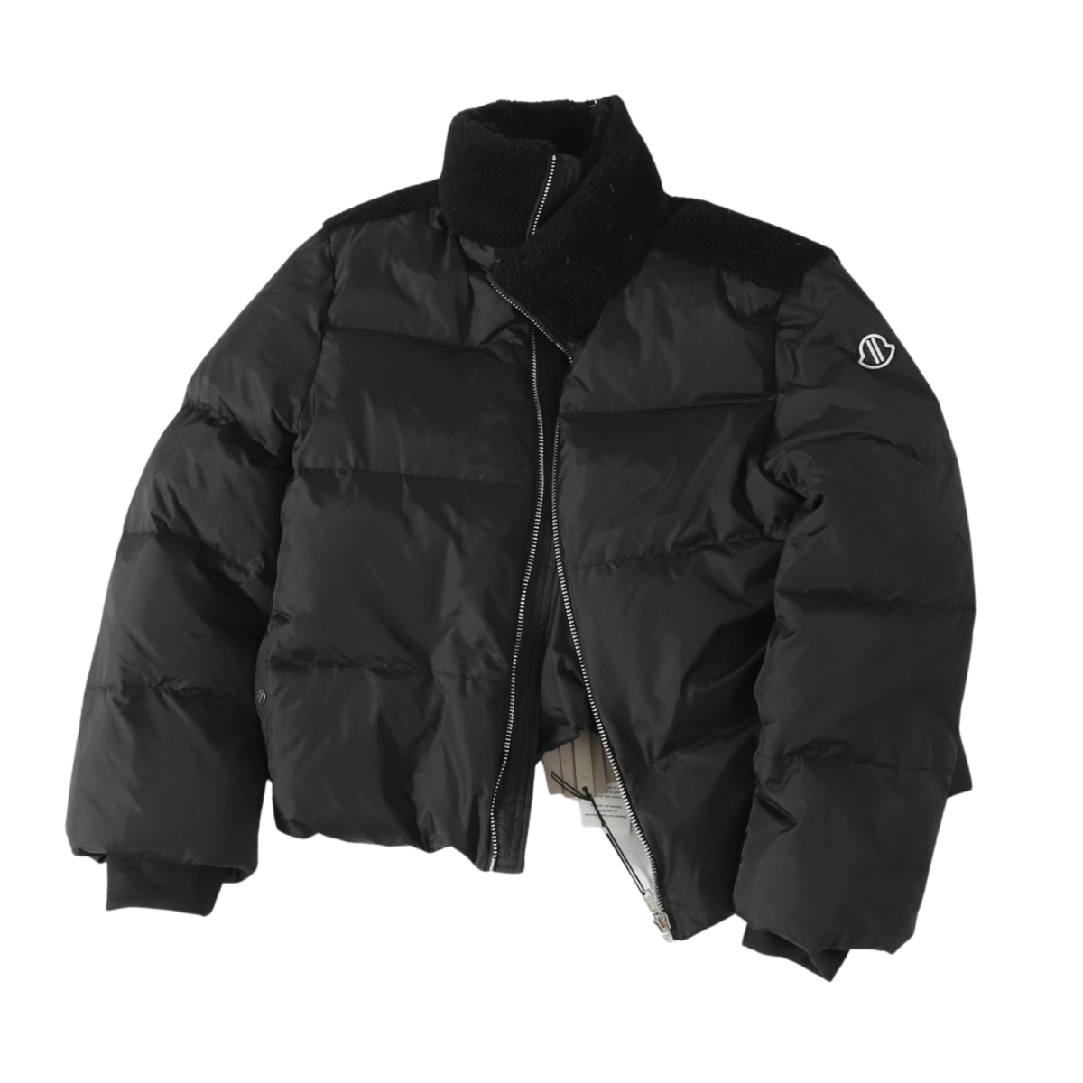 Black Collab Down Puffer Jacket