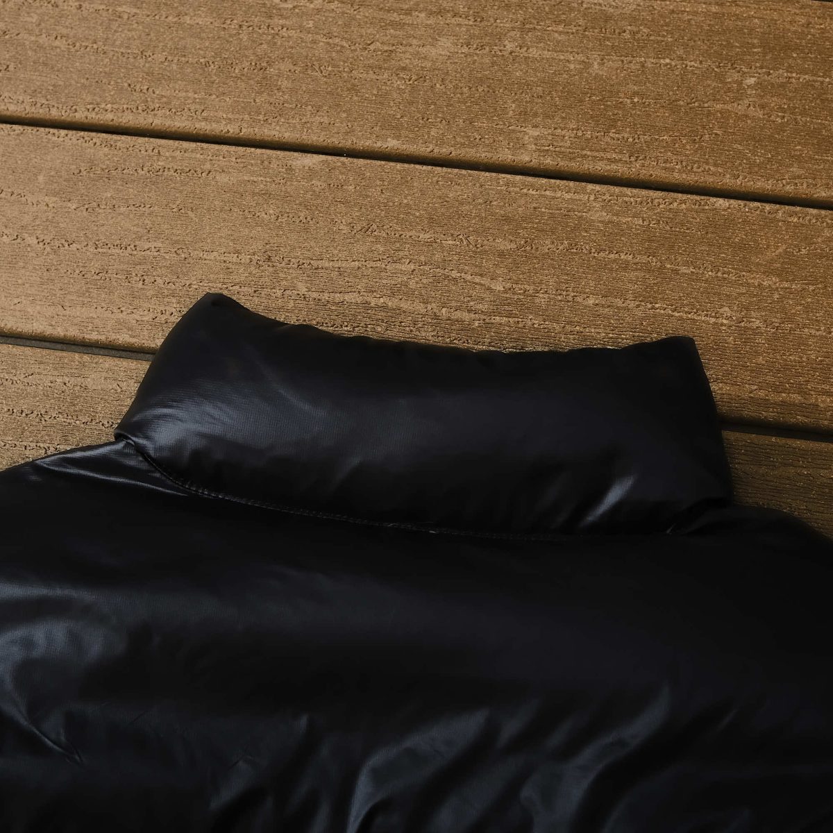 Cropped Down Puffer Jacket - Image 7