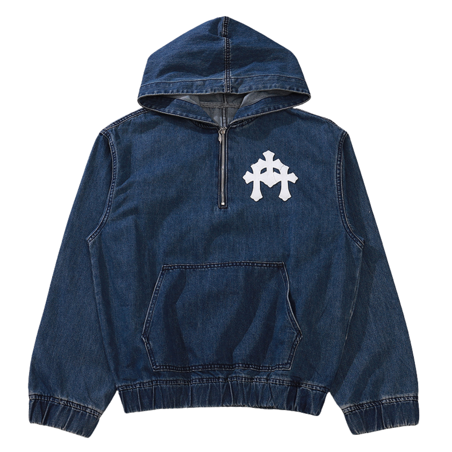 Half Zip Jean Jacket