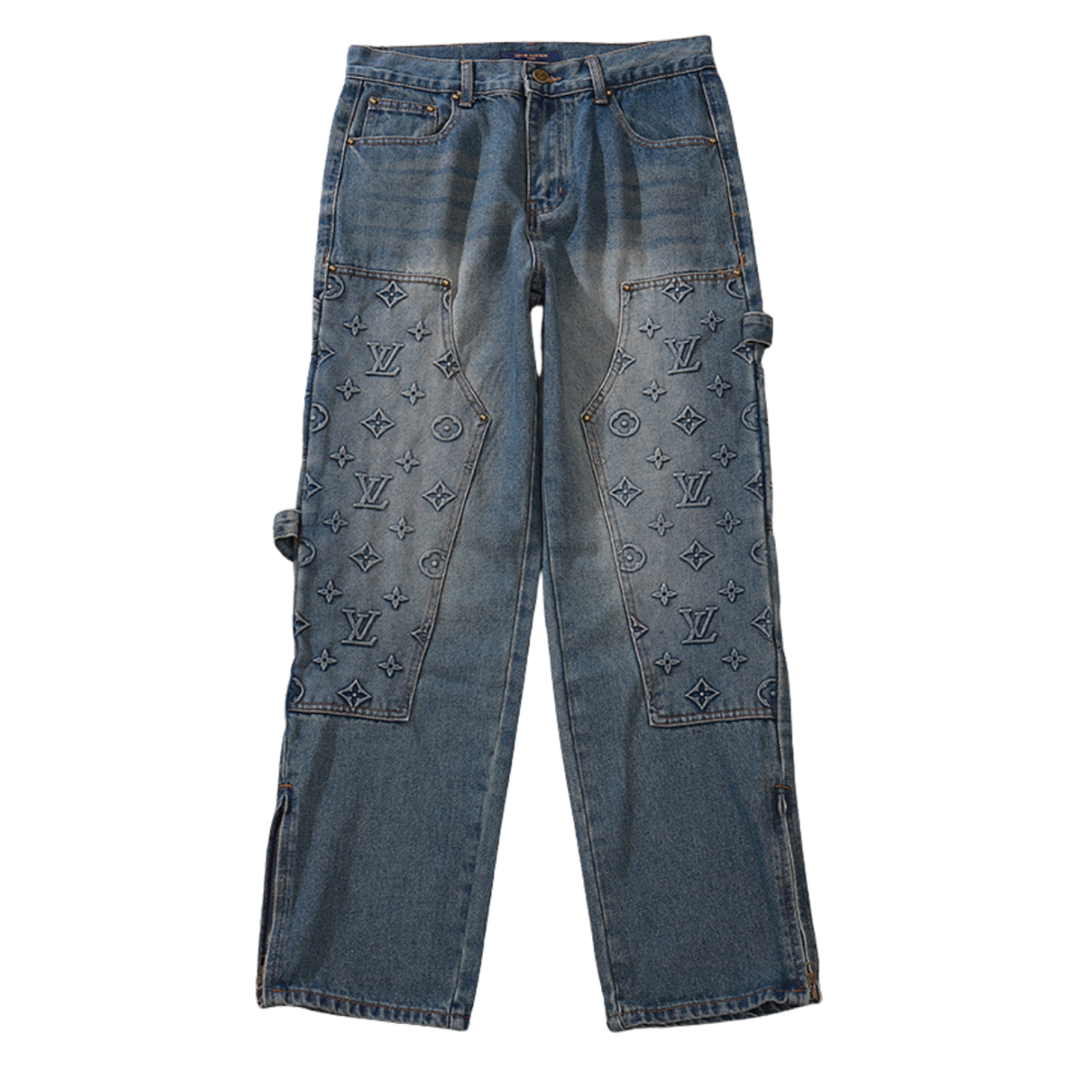 Styled Blue Jeans