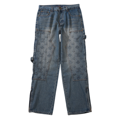 Styled Blue Jeans