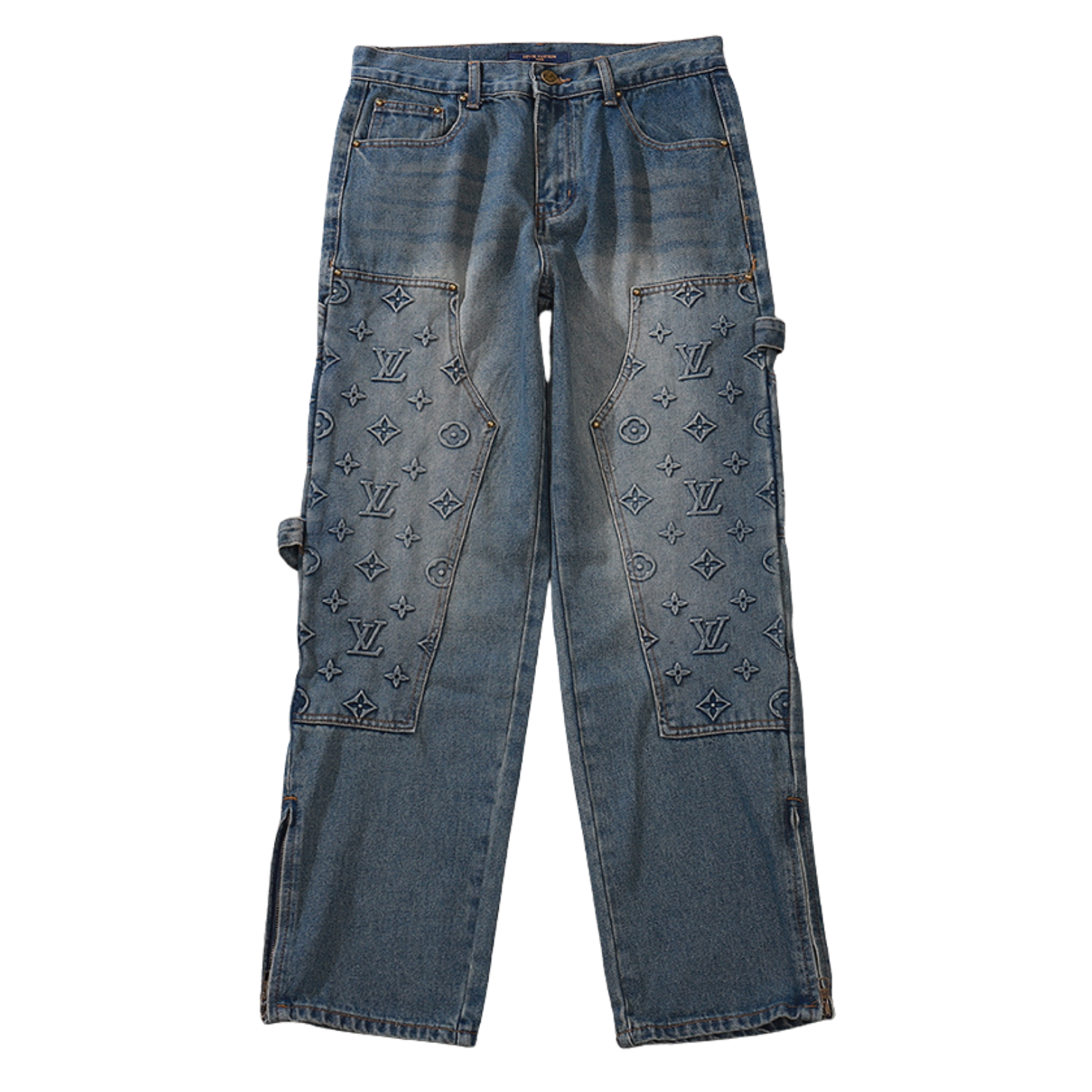 Styled Blue Jeans