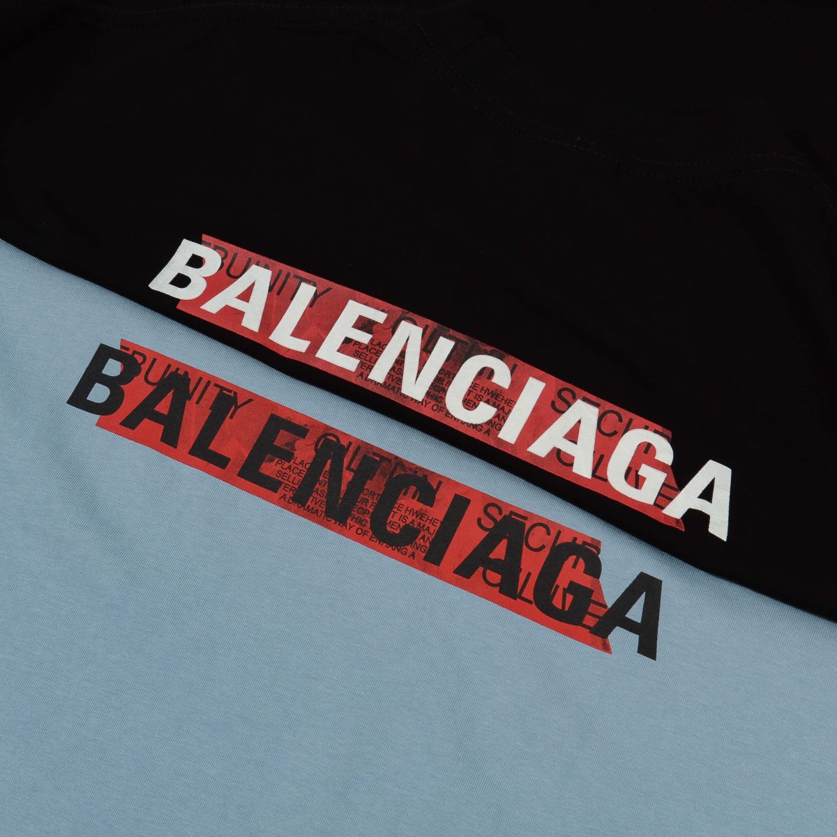 Red Stained Lettering T-Shirt - Image 10