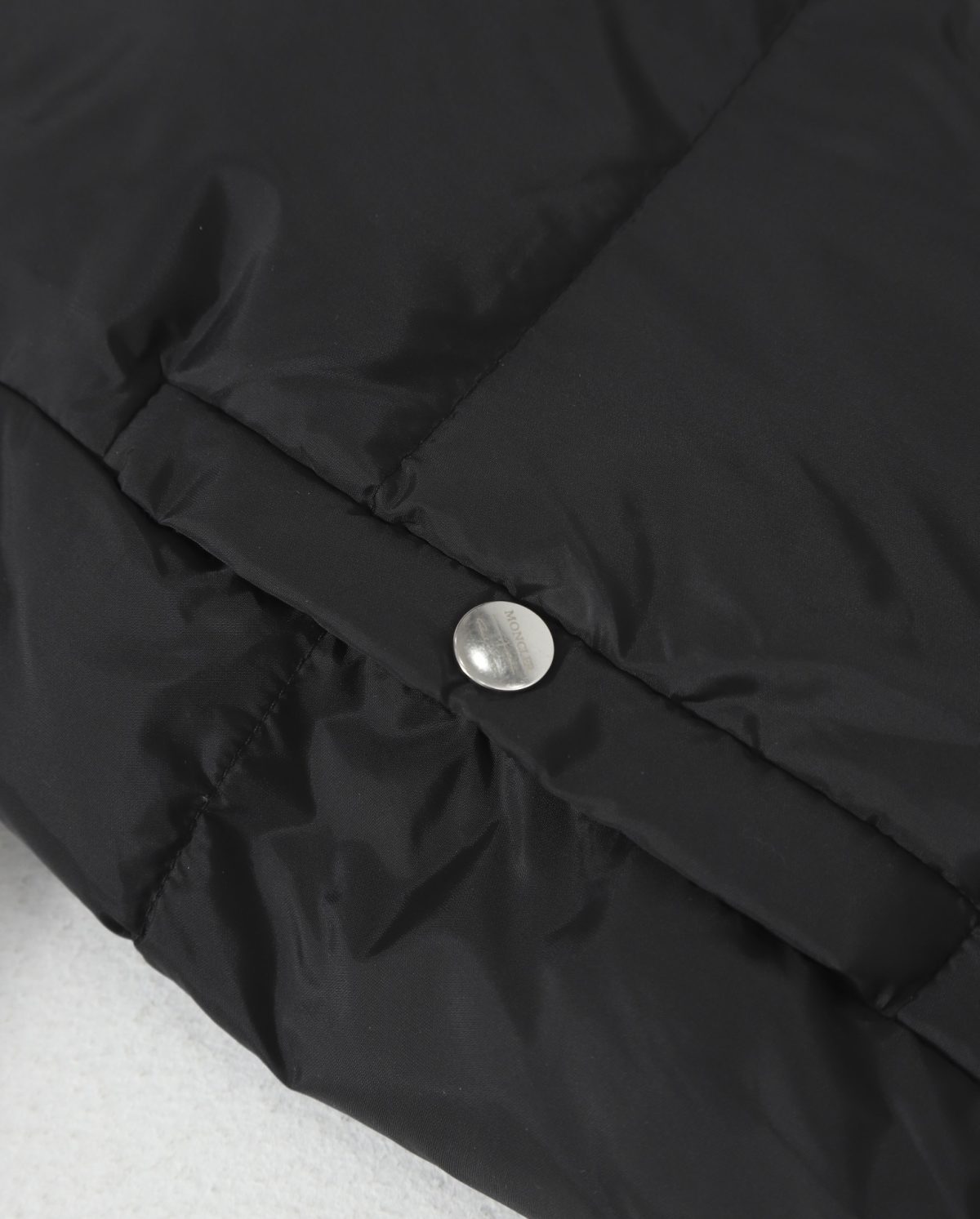 Black Collab Down Puffer Jacket - Image 6