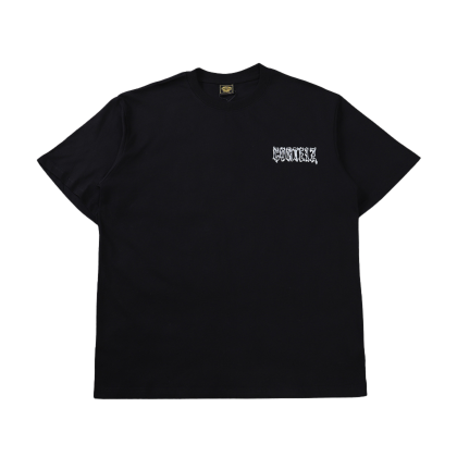 Styled White Lettering T-Shirt
